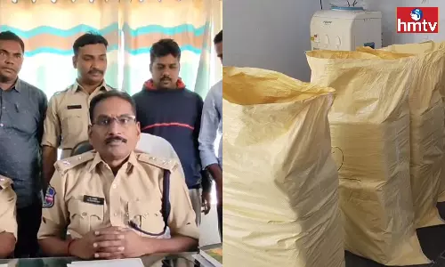 Ganja Seized In Bhadrachalam