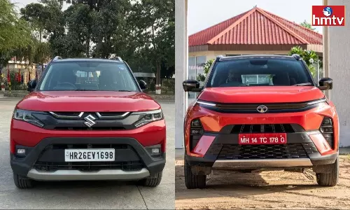 Tata Nexon Vs Maruti Brezza Check Mileage Engine Specifications Features Top Speed And Price In Telugu Tata Nexon Vs Maruti Brezza Check Mileage Engine Specifications Features Top Speed And Price In Telugu