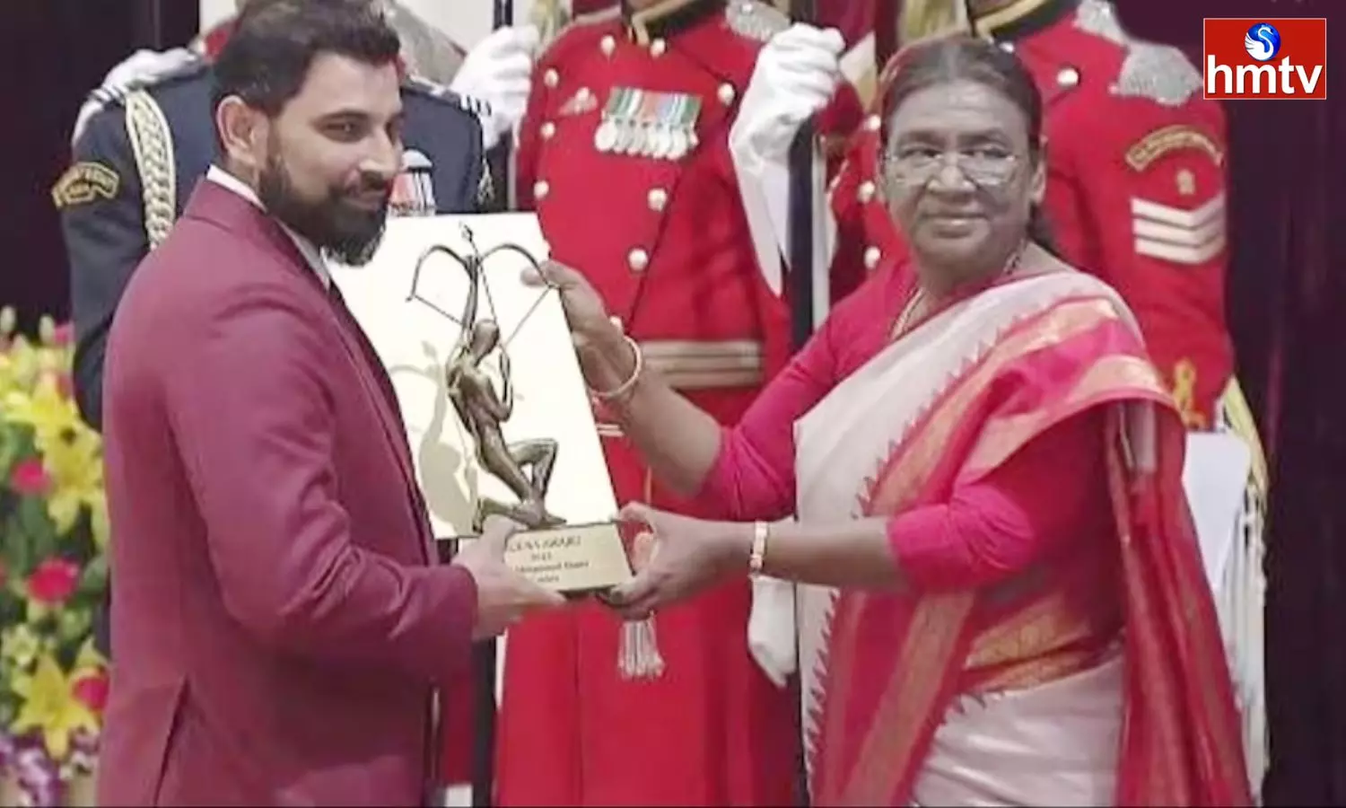 Cricketer Mohammed Shami Received Arjuna Award