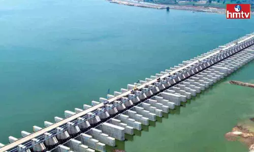 Key Decision Of Telangana Government On Medigadda Barrage