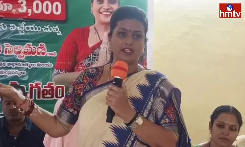Minister Roja Comments On Chandrababu And Pawan Kalyan
