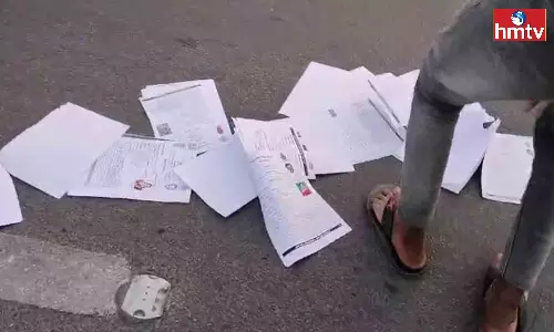 Prajapalana Administration Application On Balanagar Flyover