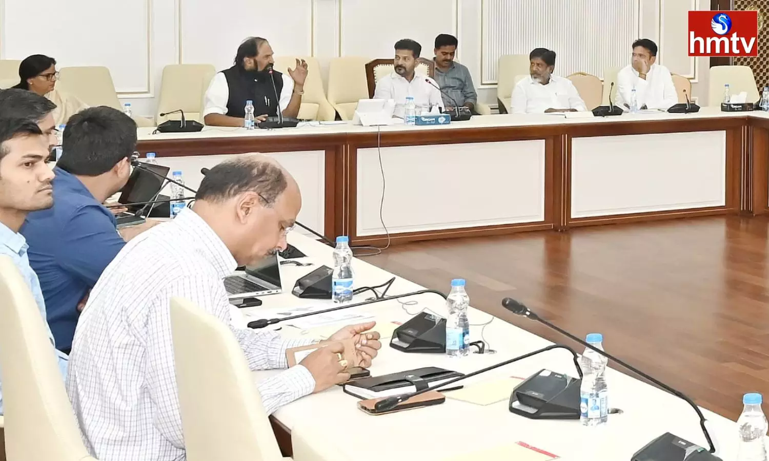 CM Revanth Reddy Review With Power Department officials CM Revanth Reddy Review With Power Department officials