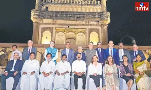 Telangana CM Revanth Reddy Hosted the Representatives of 13 Countries Telangana CM Revanth Reddy Hosted the Representatives of 13 Countries