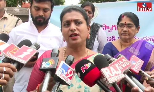 Roja Comments On Chandrababu Roja Comments On Chandrababu