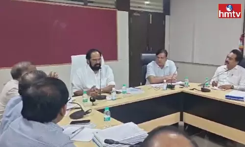 Uttam Kumar Reddy Review On  Irrigation Projects