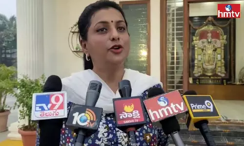 Roja Comments On Chandrababu And Pawan Kalyan