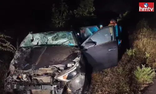 Road Accident In Mahabubabad