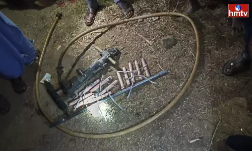 An Attempt Was Made To Blow Up The Check Dam In Peddapalli district