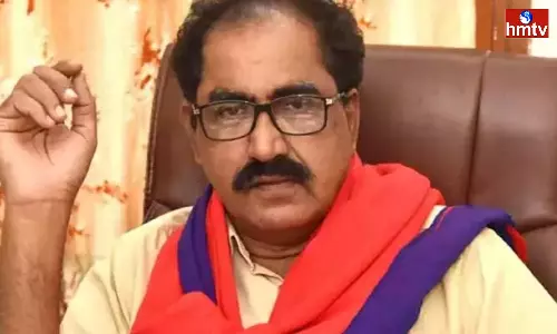 CPM Leader Tammineni Veerabhadram Suffered Heart Stroke Being Taken To Hyderabad Hospital