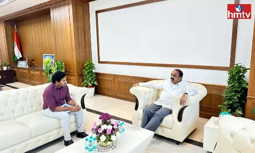 Minister Tummala met with Director of Agriculture