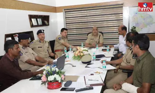 DGP Review Traffic Situation in Hyderabad