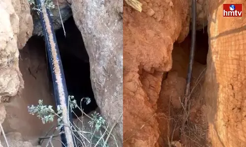 An Unearthed Tunnel In Anakapalli District An Unearthed Tunnel In Anakapalli District