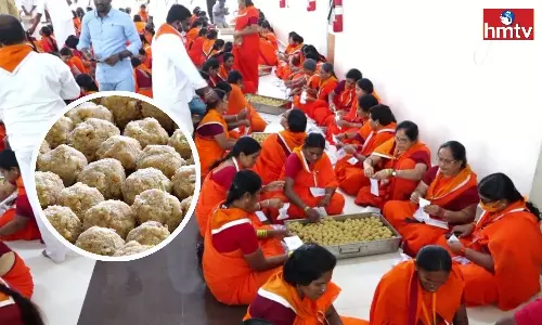 One Lakh Tirupati Laddu Prasadam To Ayodhya Ram Mandir