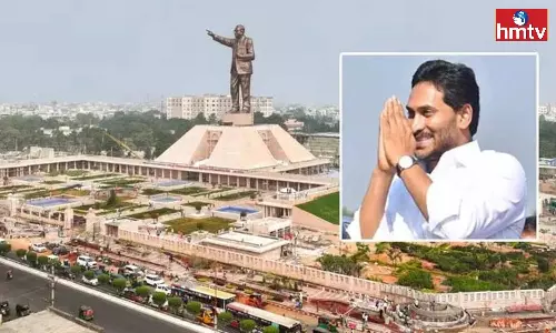 Ap Cm Ys Jagan To Unveil Tallest Ambedkar Statue Of Justice In Vijayawada Today