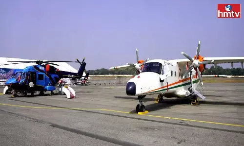 The Second Day Was The Display Of Wings India 2024 Aircraft