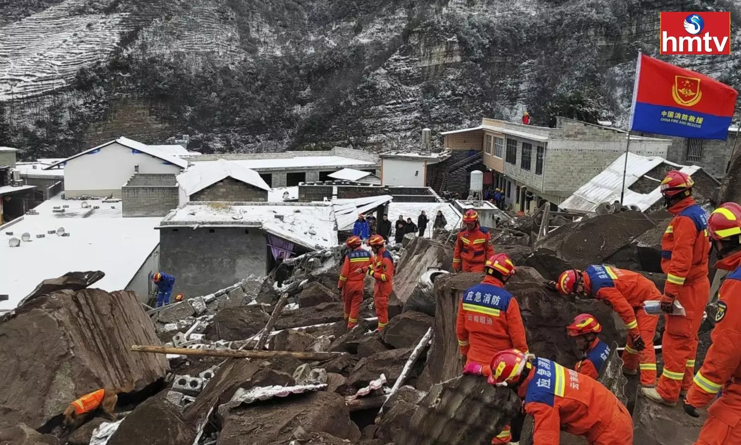 Landslide Buries 47 People In Southwestern China