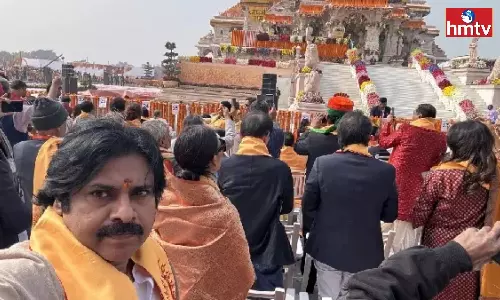 Pawan Kalyan Get Emotional In The Time Of Ram Lalla Pran Pratishtha
