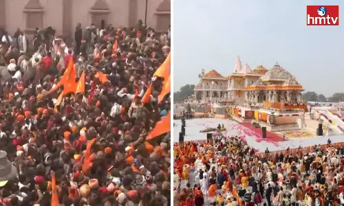 Nearly 3 Lakh Devotees Take Darshan of Ram Lalla on 1st Day