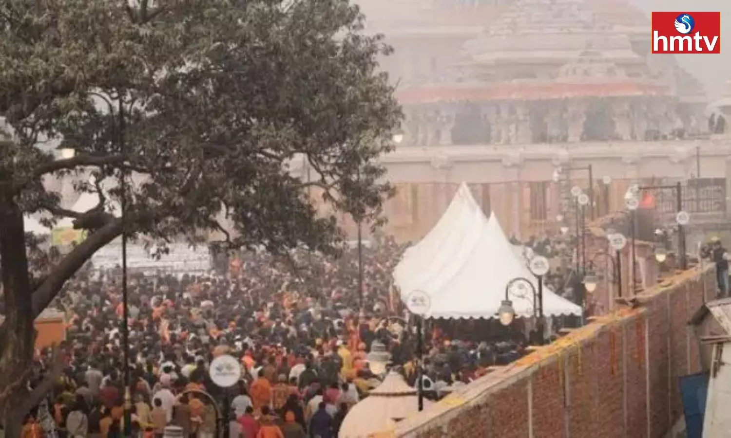 Massive Rush At Ram Temple In Ayodhya