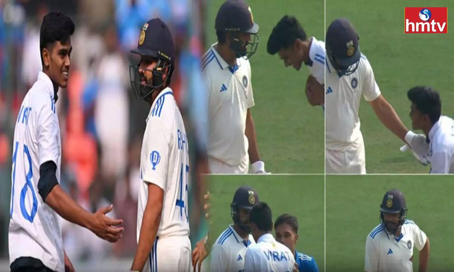 Rohit Sharma Fan Enters Ground Middle Of A Match Touched His Feet
