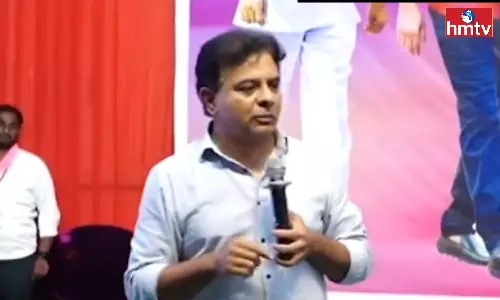 KTR Serious About Congress Leaders Behaviors Towards Rythu Bandhu KTR Serious About Congress Leaders Behaviors Towards Rythu Bandhu