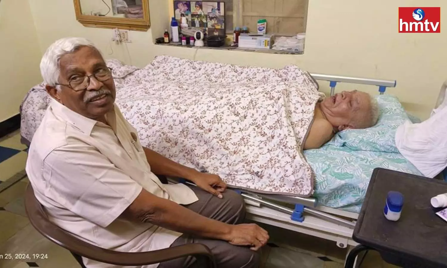 Kodandaram met Chukka Ramaiah as a courtesy Kodandaram met Chukka Ramaiah as a courtesy