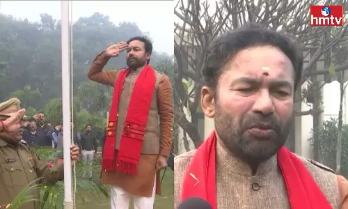 Kishan reddy Invention of the flag