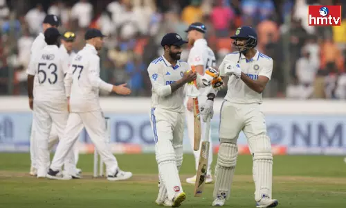 Secondary Team India And England First Cricket Test Match At Uppal Stadium Secondary Team India And England First Cricket Test Match At Uppal Stadium