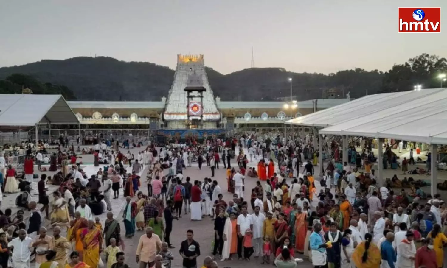 Huge devotees rush at Tirumala Tirupati Temple