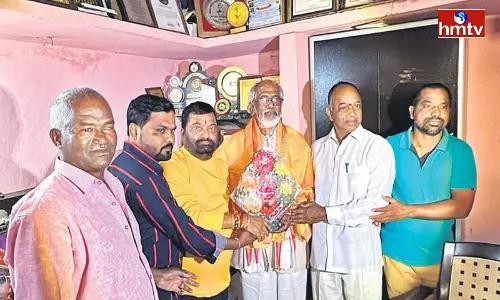 Padma Shri to Sthapathi Anandachari Padma Shri to Sthapathi Anandachari