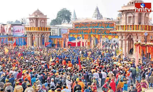 Massive Rush At Ram Temple In Ayodhya