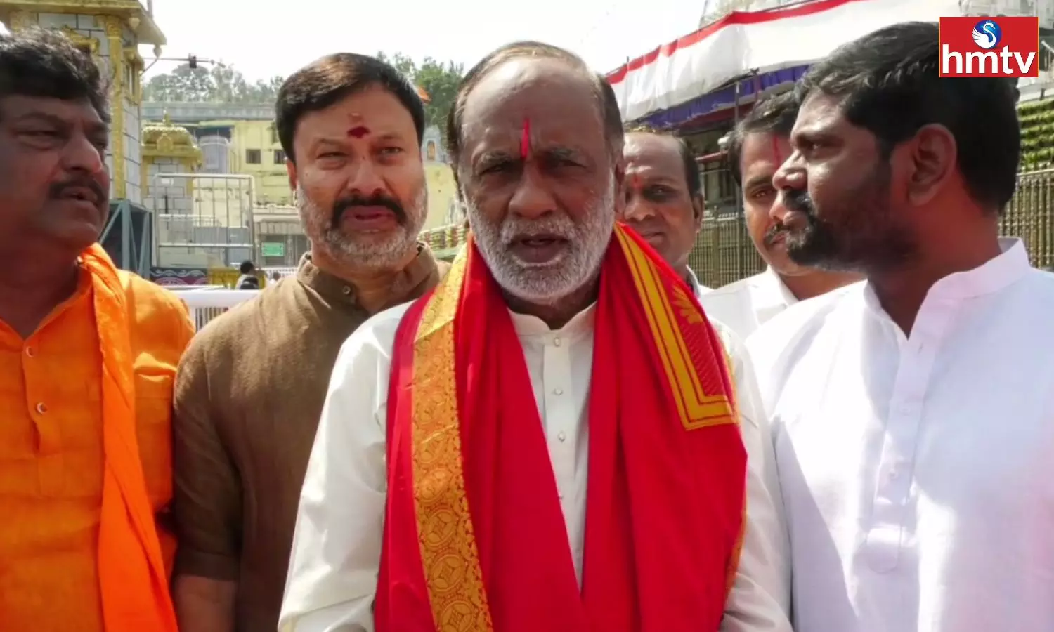 MP Laxman visited Sri Venkateswara Temple in Tirupati