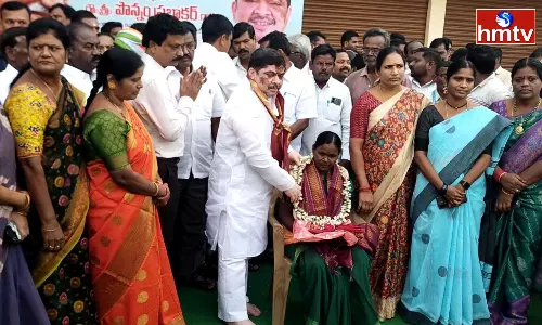 Minister Ponnam visit to Siddipet District Husnabad