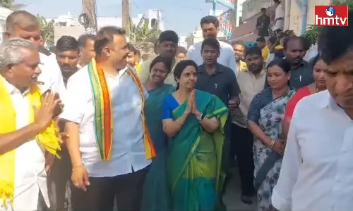 Nara Bhuvaneshwari Visit to Cherukupalli Bapatla District Nara Bhuvaneshwari Visit to Cherukupalli Bapatla District