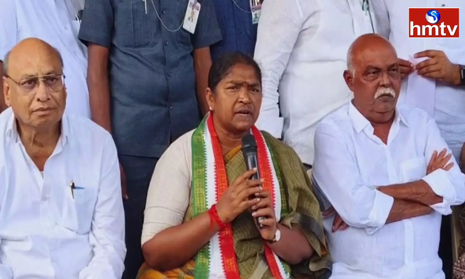 Seethakka Fire on KCR