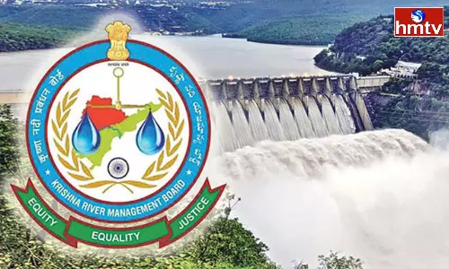 Krishna River Board Meeting at Hyderabad Jalasoudha Today