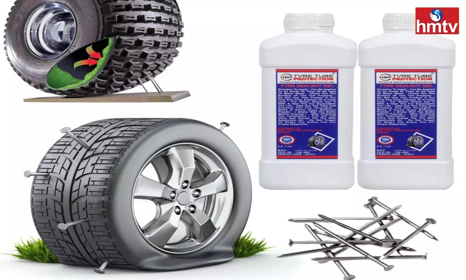 Tyre Protector: ఇది అప్లై చేస్తే 100 ఏళ్లైనా కారు టైర్ పంక్చర్ అవ్వదు.. కేవలం రూ.300లలోపే ఖర్చు..! Tyre Protector Liquid For Tyre Puncture Repair Problem Solved Auto News In Telugu