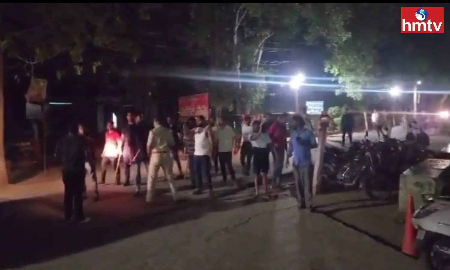 Clash Between Youth under the Influence of Alcohol Clash Between Youth under the Influence of Alcohol