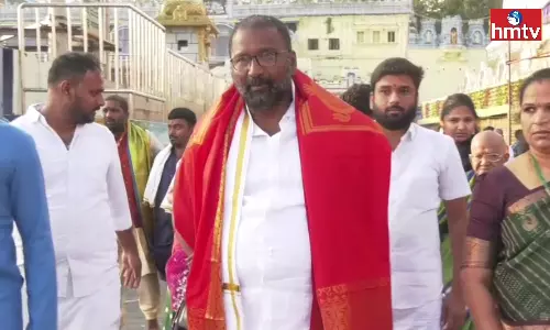 AP High Court Judge Visited Tirumala Srivara AP High Court Judge Visited Tirumala Srivara