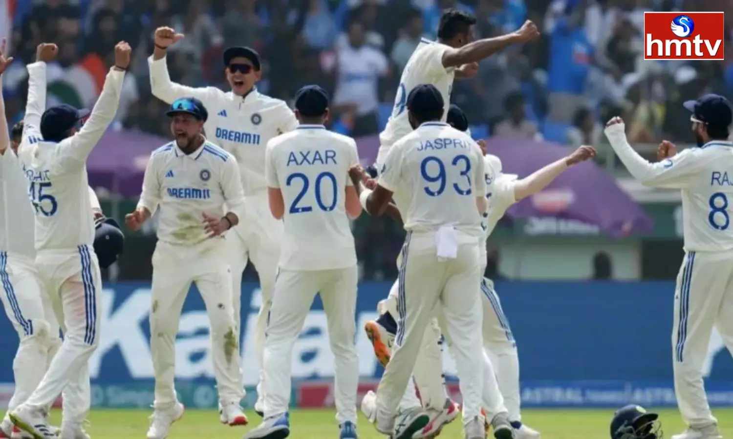 IND Beat ENG by 106 runs to level the series 1-1 in Visakhapatnam