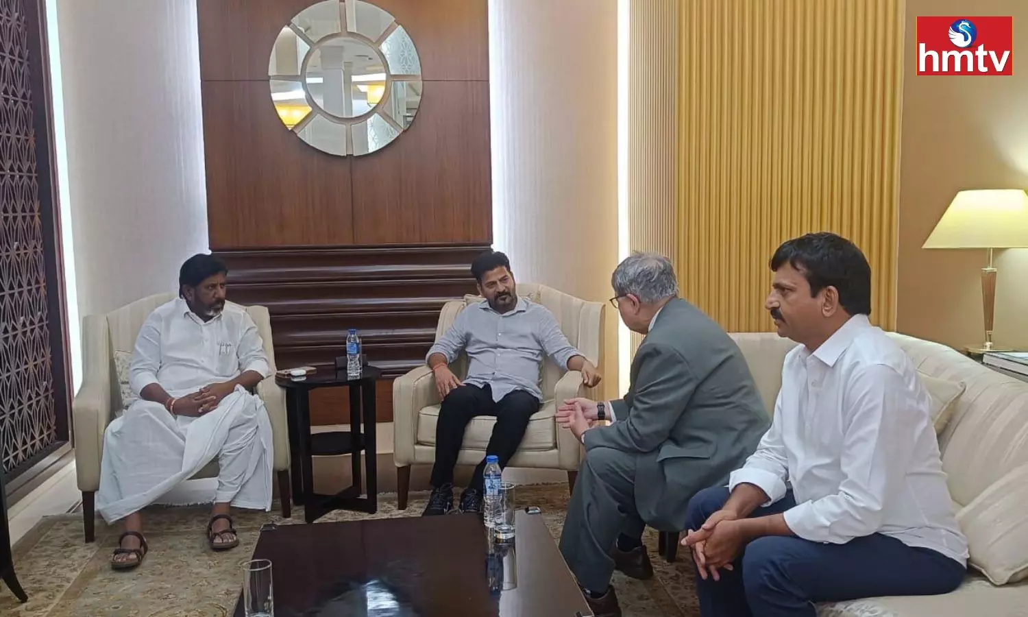 CM Revanth Reddy Meet NITI Aayog Vice Chairman Suman Bery