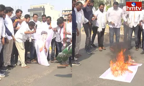 Balka Suman Effigy Burnt in Adilabad