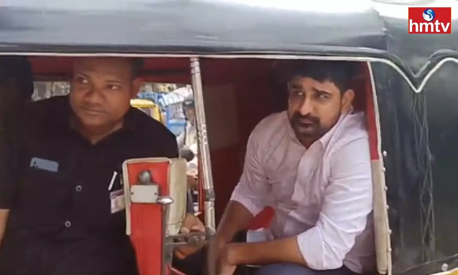 BRS MLA Kaushik Reddy went to the Assembly in an Auto