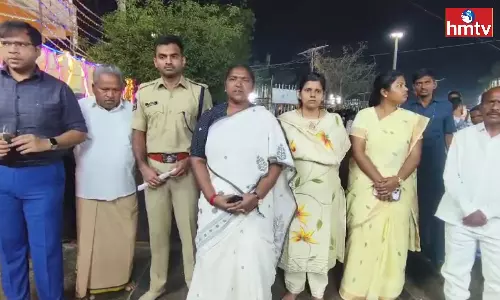 Minister Seethakka inspected the Medaram Jatara Arrangements Minister Seethakka inspected the Medaram Jatara Arrangements