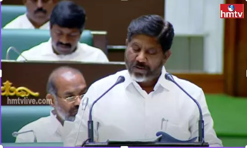 Finance Minister Bhatti Vikramarka Introduces Vote On Account Budget In Telangana Assembly