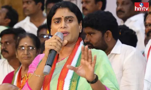Sharmila announces Subbarao as Paderu Congress candidate Sharmila announces Subbarao as Paderu Congress candidate