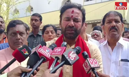 Union Minister Kishan Reddy Criticizes Government For Reducing Funds