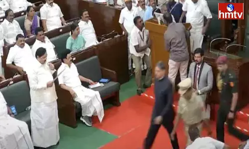 Tamilnadu Governor Ravi Flays Dmk Regime For Not Respecting National Anthem Ends Address In Few Minutes Tamilnadu Governor Ravi Flays Dmk Regime For Not Respecting National Anthem Ends Address In Few Minutes