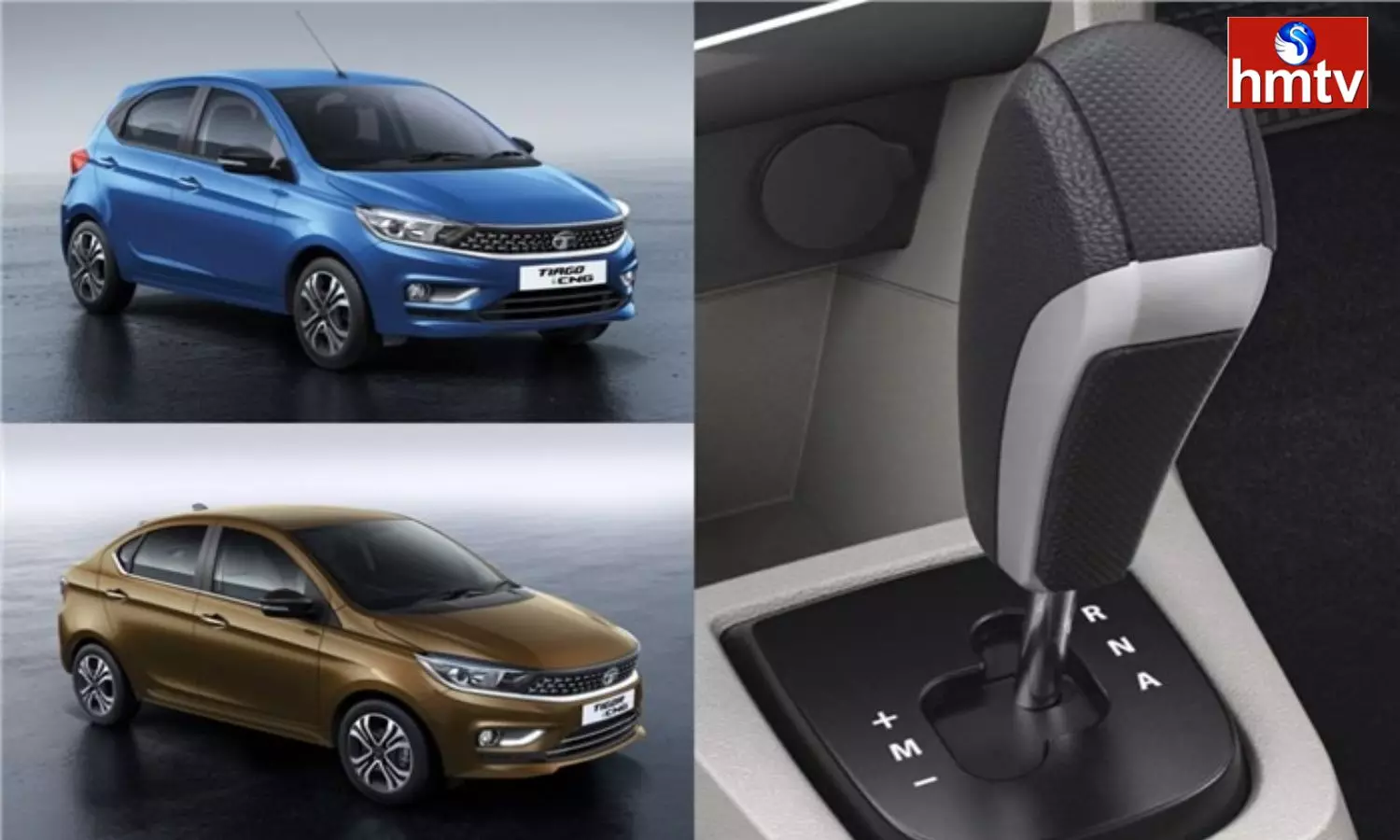 Tata Tigor and Tiago CNG Automatic AMT Transmission check Mileage and safety features